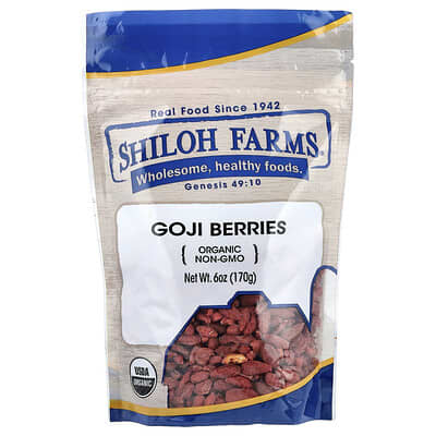 Organic Goji Berries, 6 oz (170 g)