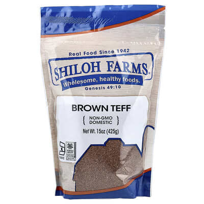 Коричневый тефф Shiloh Farms 15 oz (425 g)