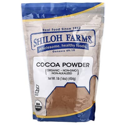 Organic Cocoa Powder, 16 oz (454 g)