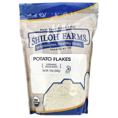 Картофельные хлопья Organic Potato Flakes, 12 oz (340 g)