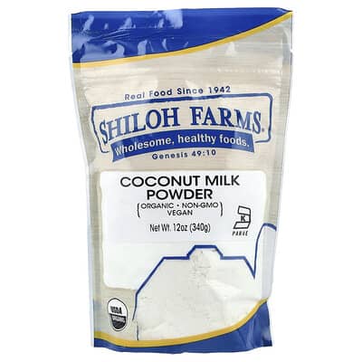 Organic Coconut Milk Powder, 12 oz (340 g)