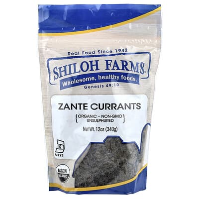 Organic Zante Currants, 12 oz (340 g)