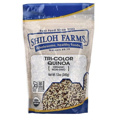 Органическая киноа Tri-Color, 12 oz (340 g)
