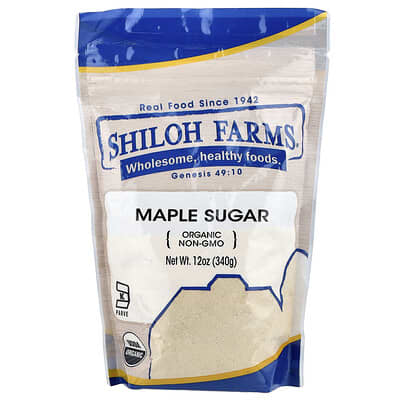 Organic Maple Sugar, 12 oz (340 g)