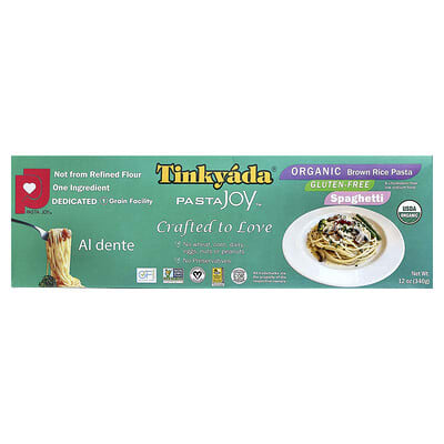 Паста из бурого риса Tinkyada Spaghetti, 12 oz (340 g)