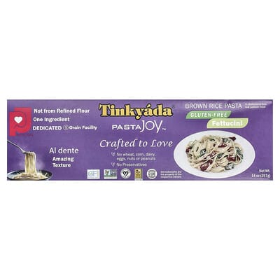 Макароны из бурого риса, Fettuccini, 14 oz (397 g)