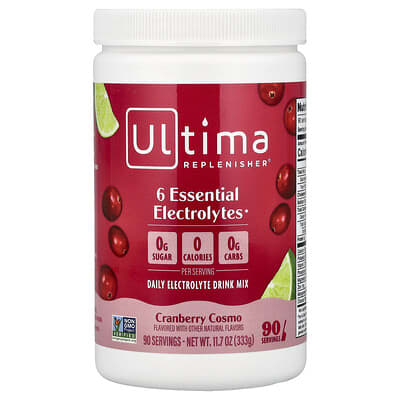 6 Essential Electrolytes, ежедневный напиток с электролитами, Cranberry Cosmo, 11.7 oz (333 g)