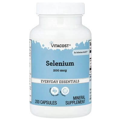 Селен, 200 mcg, 200 капсул