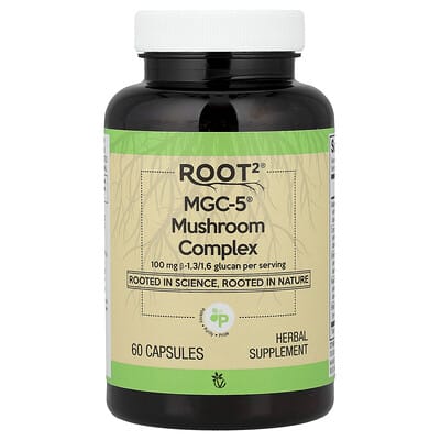 Root2®, MGC-5® Mushroom Complex, 60 капсул