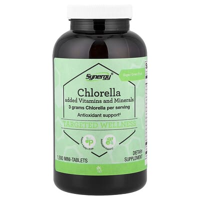 Synergy® Chlorella 1,500 мини-таблеток