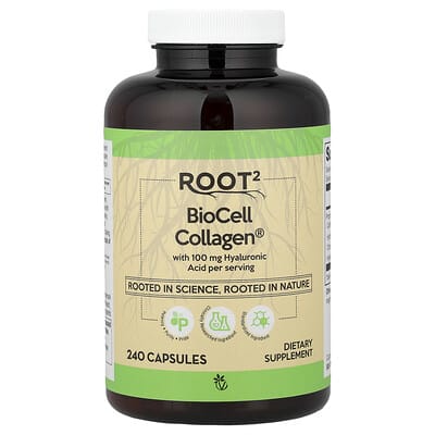 Root2, BioCell Collagen®, 240 капсул