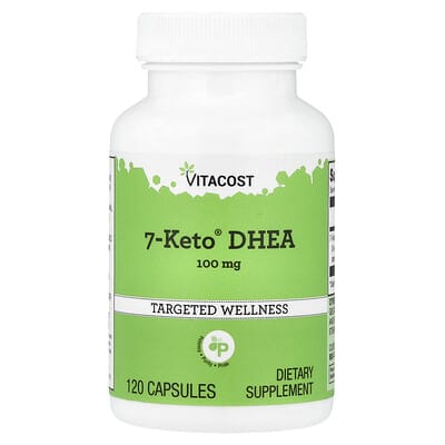 7-Keto® DHEA, 100 mg, 120 Capsules