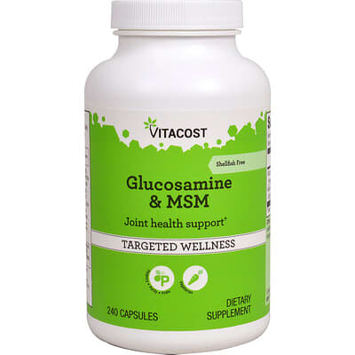 Glucosamine & MSM, 240 капсул