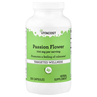 Passion Flower, 300 капсул (350 мг на капсулу)