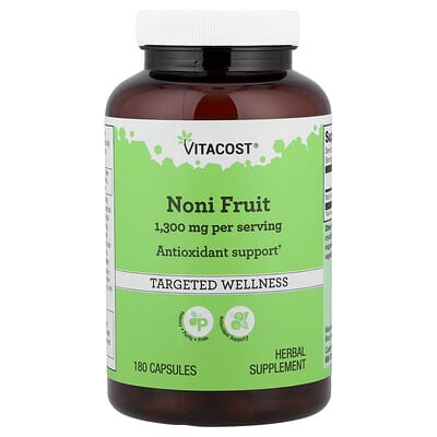 Плоды Noni, 180 капсул (650 mg на капсулу)