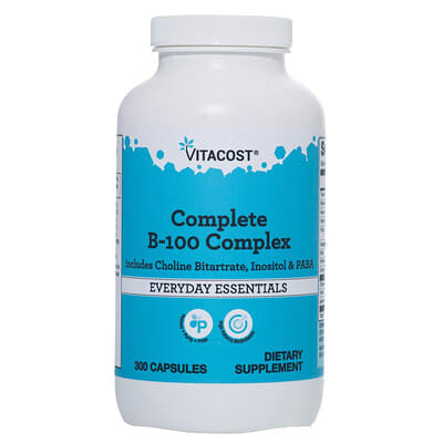 Vitacost Everyday Complete B-100 комплекс витаминов, 300 капсул