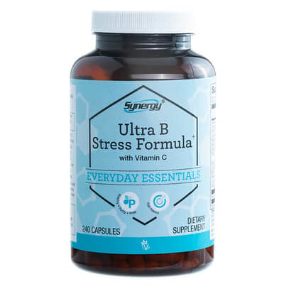 Synergy® Ultra B Stress Formula с витамином C, 240 капсул
