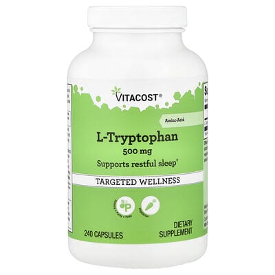 L-Tryptophan, 500 mg, 240 капсул