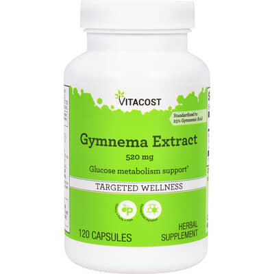 Экстракт Gymnema, 520 mg, 120 капсул