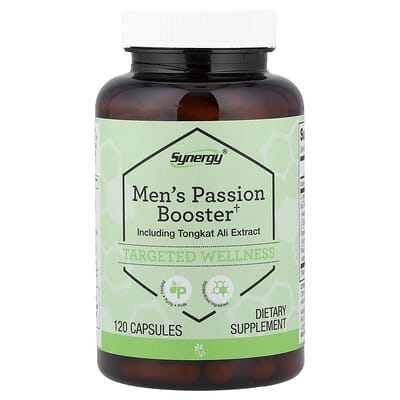 Мужская добавка Synergy® Men's Passion Booster Including Tongkat Ali Extract, 120 Capsules