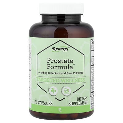 Добавка Synergy® Prostate Formula including Selenium and Saw Palmetto, 120 Capsules