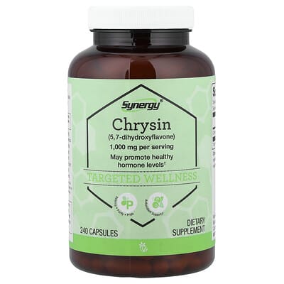 Synergy®, Chrysin, 240 капсул (500 mg на капсулу)