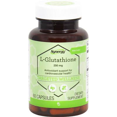 БАД Synergy®, L-Glutathione With CoQ10, 60 Capsules