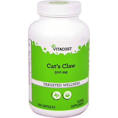 Кошачий коготь 500 mg 300 Capsules