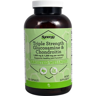 Synergy® Глюкозамин и Хондроитин Triple Strength, 360 капсул