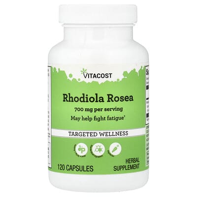 Rhodiola Rosea, 120 капсул (350 mg на капсулу)
