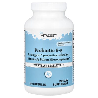 Пробиотик Vitacost Probiotic 8-5, 240 Capsules
