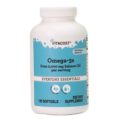 Everyday Essentials, Omega-3s, 120 Softgels