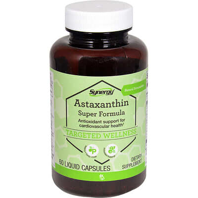 Vitacost Synergy® Astaxanthin Super Formula, 60 жидких капсул