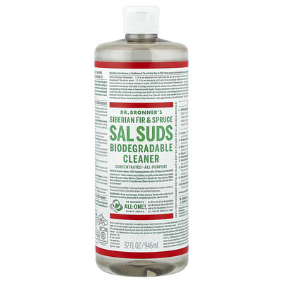 Sal Suds, Biodegradable Cleaner, Siberian Fir & Spruce, 32 fl oz (946 ml)