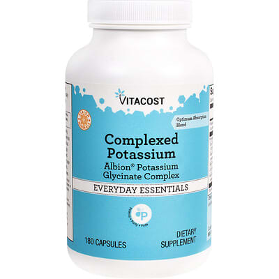 Complexed Potassium 180 капсул
