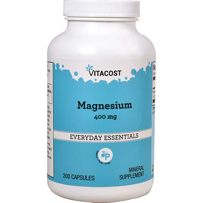 Everyday Essentials, Magnesium, 400 mg, 200 Capsules