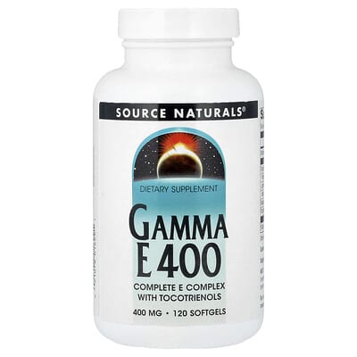 Gamma E 400 с токотриенолами, 120 мягких капсул
