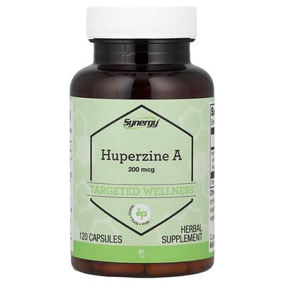 Synergy® Huperzine A, 200 mcg, 120 капсул