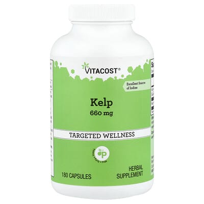 Kelp, 660 mg, 180 Capsules