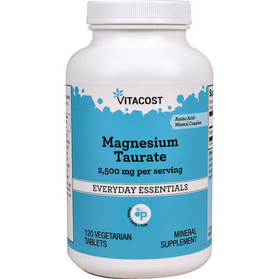 Everyday Essentials, Magnesium Taurate, 120 Vegetarian Tablets (1,250 mg per Tablet)