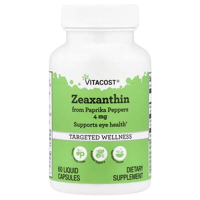 Zeaxanthin, 60 жидких капсул