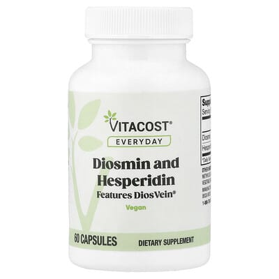Everyday, Diosmin and Hesperidin, 60 капсул