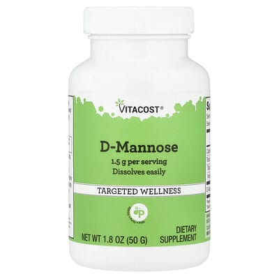 D-Mannose, 1.8 oz (50 g)