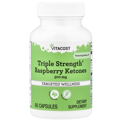 Малина (Raspberry Ketones), 300 mg, 60 капсул
