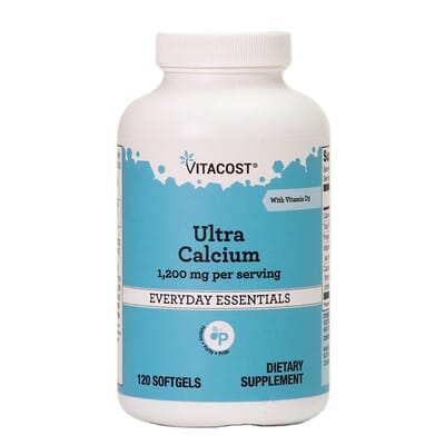 Everyday Essentials Ultra Calcium With Vitamin D3, 120 Softgels