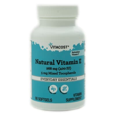 Everyday Essentials, Natural Vitamin E, 90 Softgels