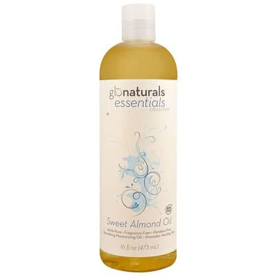 glonaturals™ Essentials Масло сладкого миндаля, 16 fl oz (473 ml)