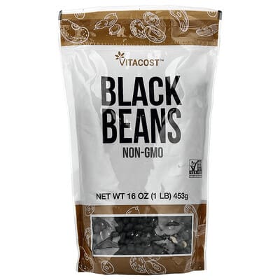 Black Beans, 16 oz (453 g)