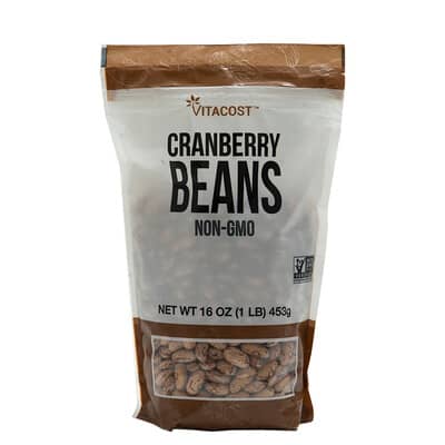 Cranberry Beans, 16 oz (450 g)