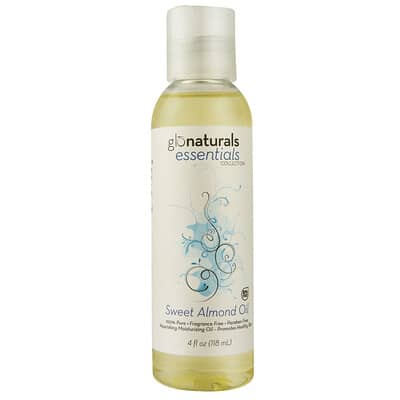 glonaturals Essentials Collection, Sweet Almond Oil, 4 fl oz (118 ml)